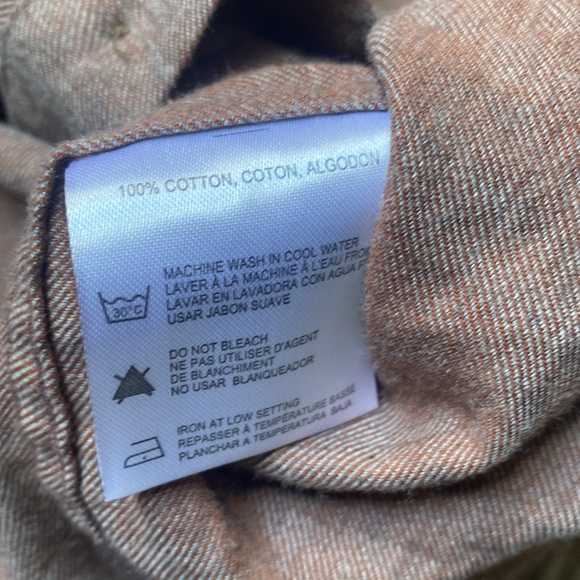 🎁Heritage Casual Brown Button-Down Shirt - Picture 5 of 5